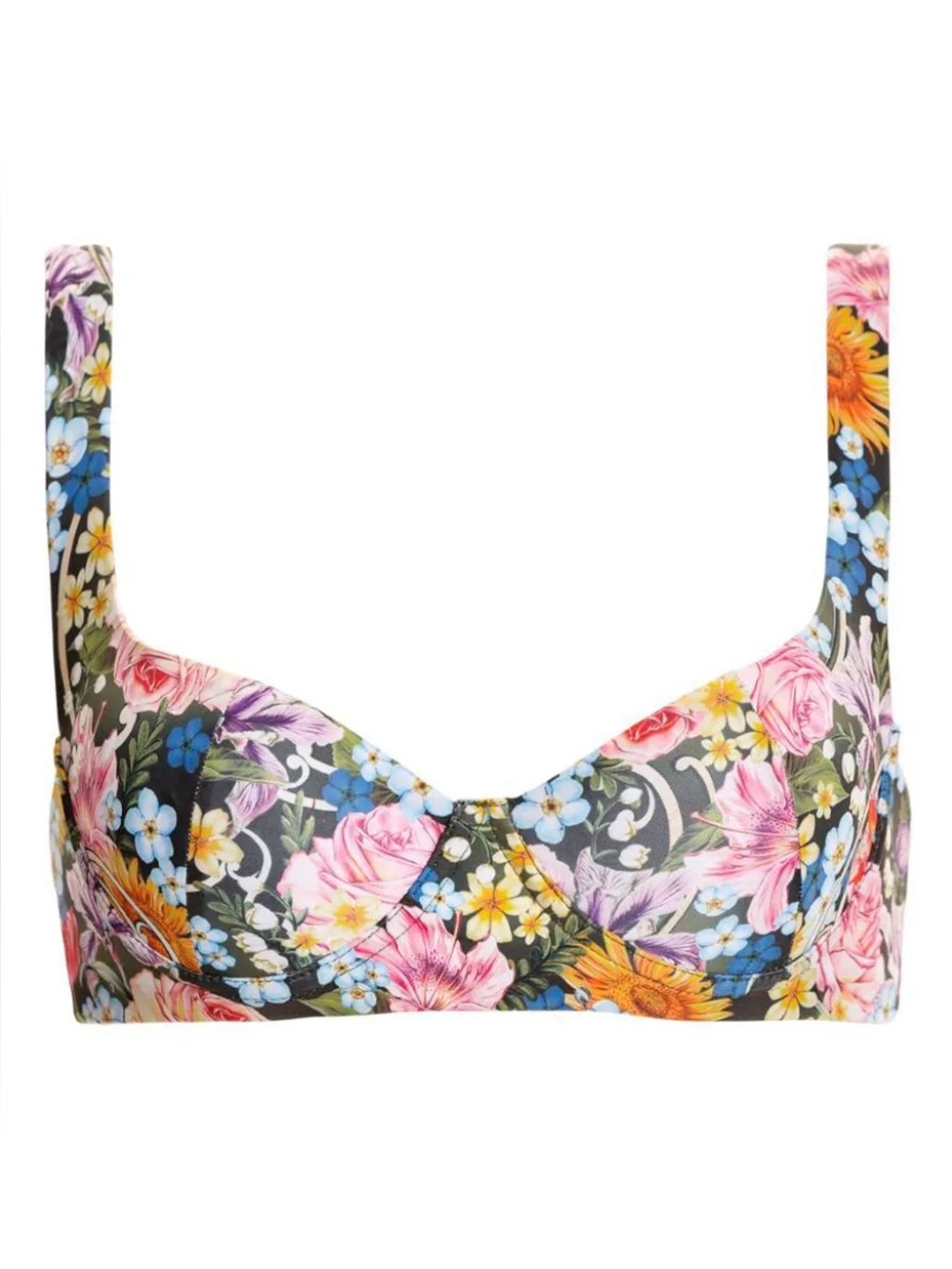 New Agua Bendita Balena Bikini Top Size Small